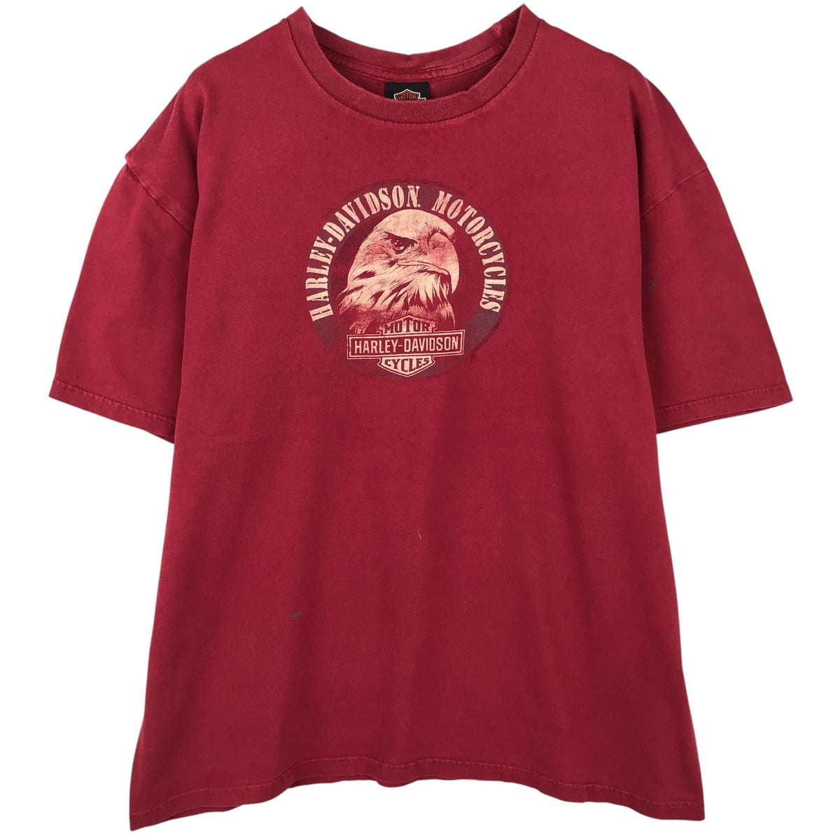 古着 ハーレーダビッドソン Harley-Davidson 鷲柄 イーグル柄 モーター