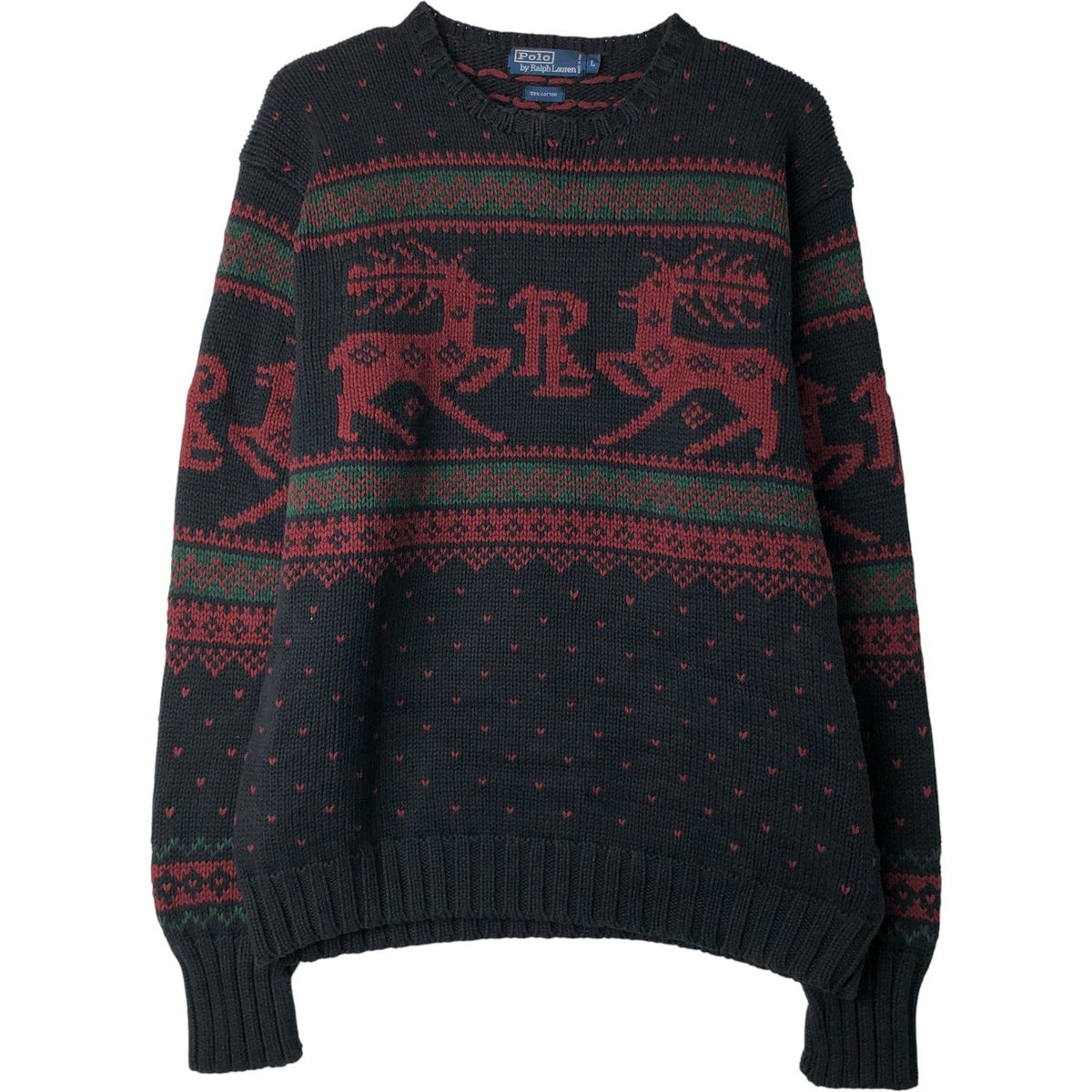 古着 ラルフローレン Ralph Lauren POLO by Ralph Lauren 星条旗柄