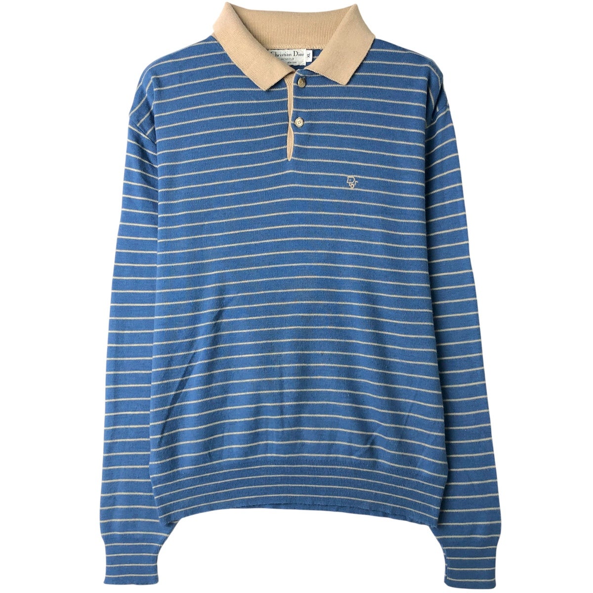 古着 クリスチャンディオール Christian Dior ポロニットセーター