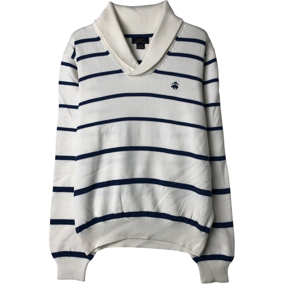古着 ブルックスブラザーズ Brooks Brothers 346 ボーダー柄 ショール