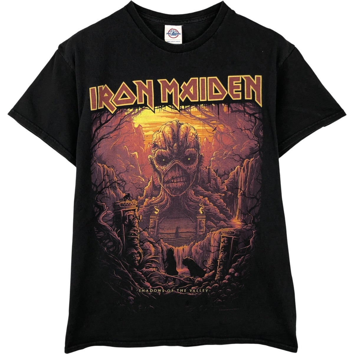 古着 グローバル global IRON MAIDEN アイアンメイデン バンドTシャツ