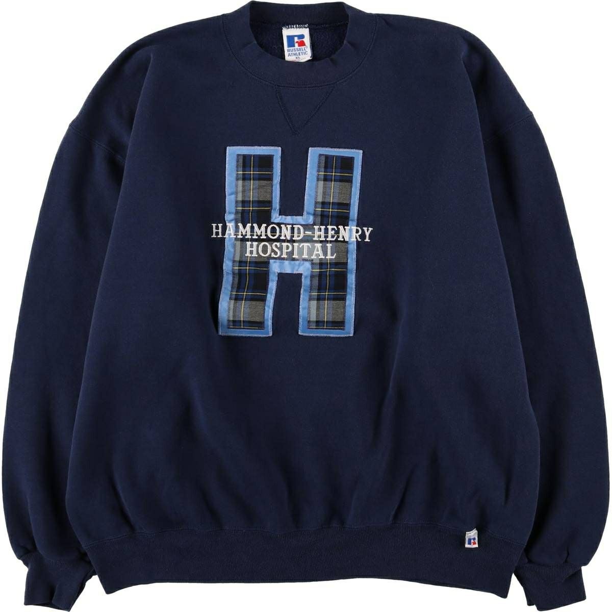 古着 90年代 ラッセル Russell フットボールTシャツ USA製 メンズXL