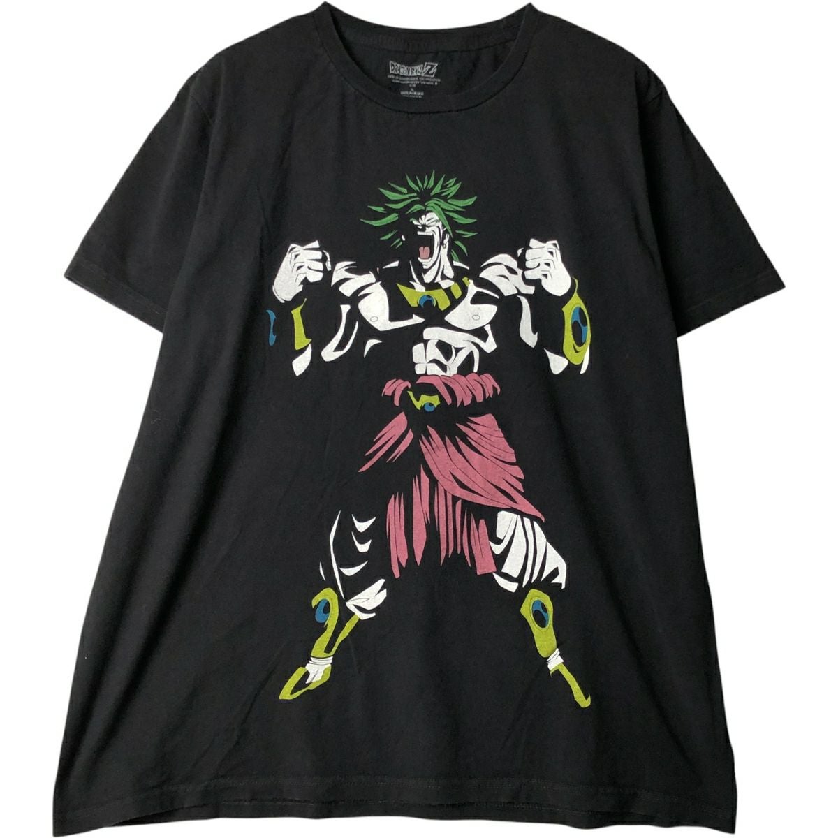 【US古着✨貴重✨ドラゴンボール✨ブロリー✨XL✨グレー】 古着 DRAGONBALL Z BROLYドラゴンボールZ ブロリー アニメ