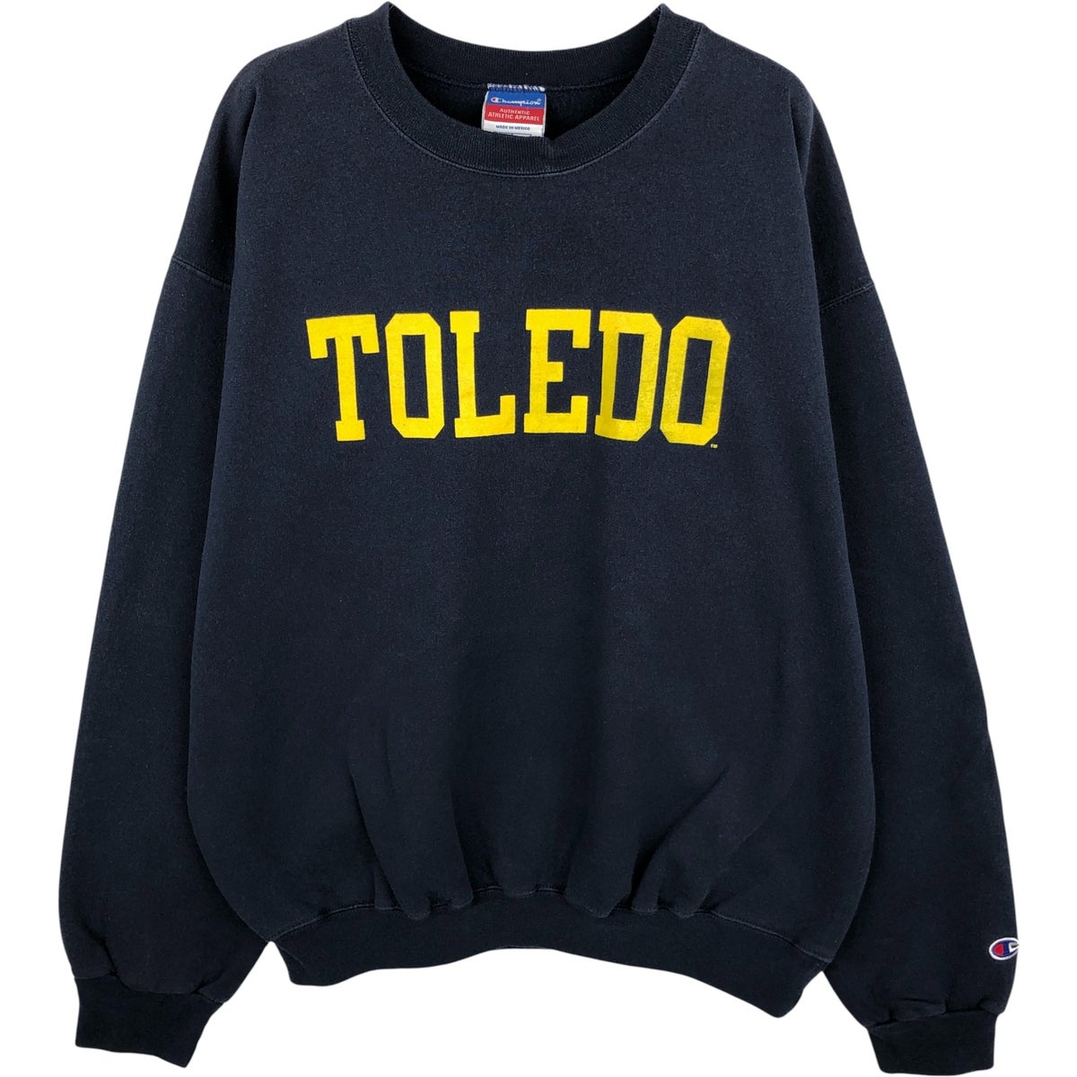 古着 90年代 チャンピオン Champion AUTHENTIC ATHLETIC APPAREL 3連プリント カレッジスウェットシャツ トレーナー メンズL相当 ヴィンテージ/eaa615136 古着 90年代 チャンピオン Champion AUTHENTIC ATHLETIC APPAREL 3連
