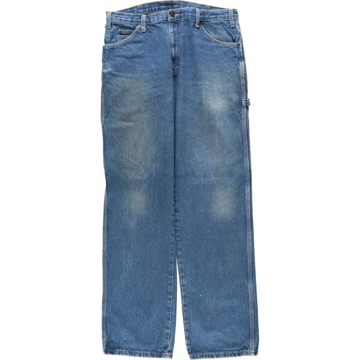古着 ディッキーズ Dickies デニムペインターパンツ メンズw35相当