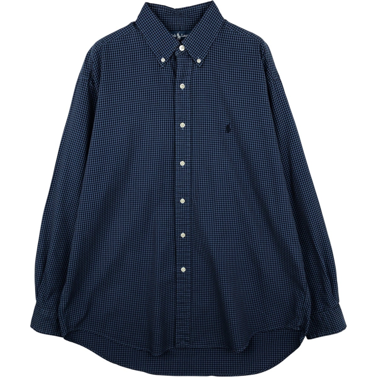 古着 ラルフローレン Ralph Lauren BLAKE ギンガムチェック 長袖