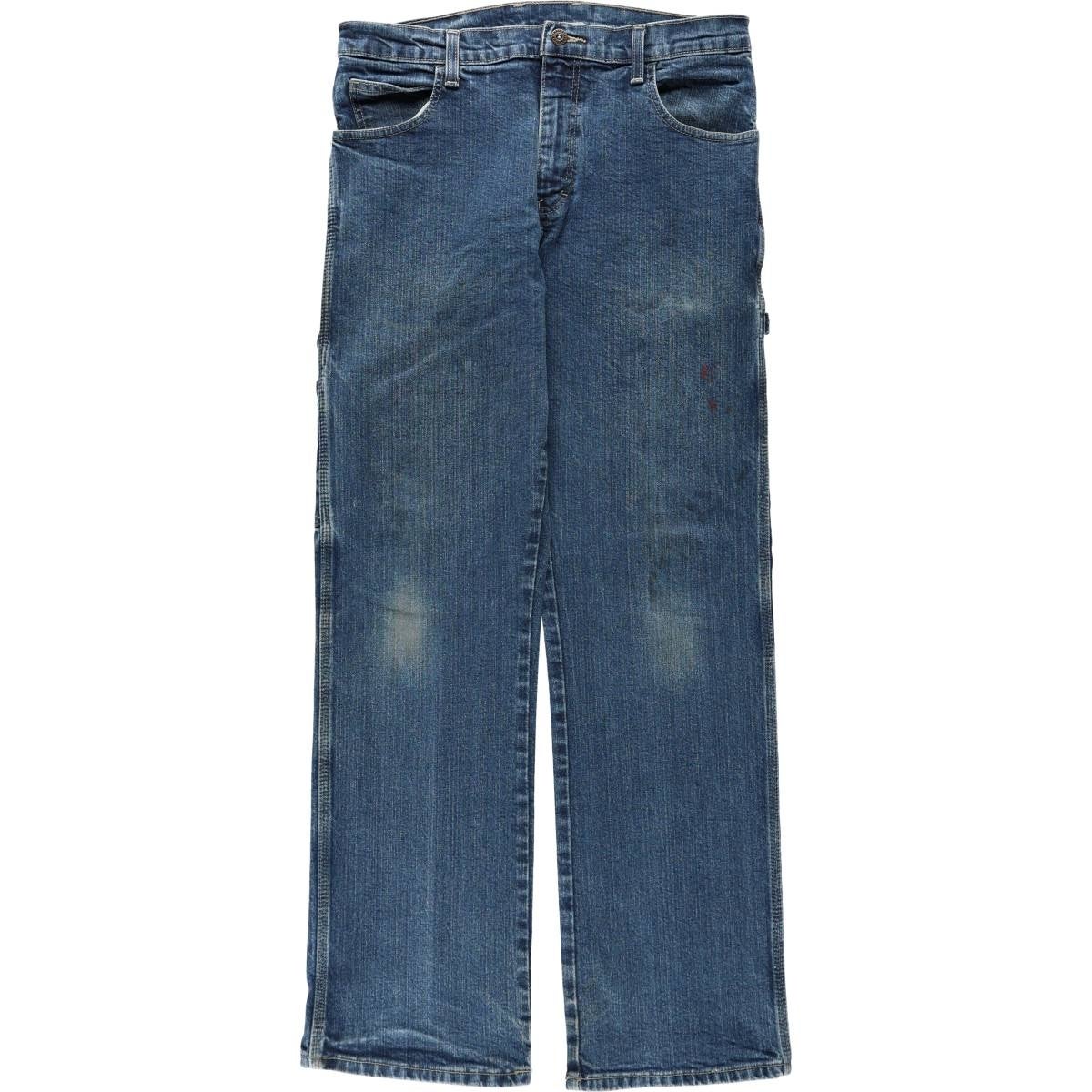 古着 ディッキーズ Dickies デニムペインターパンツ メンズw34相当