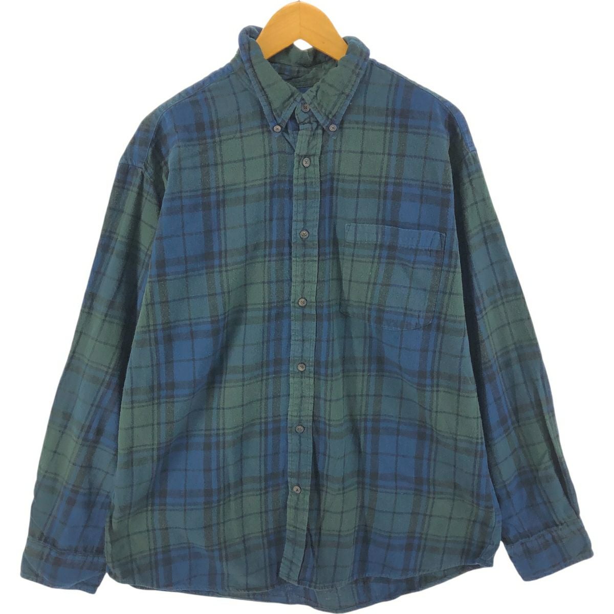 古着 セントジョンズベイ ST. JOHNS BAY CLASSIC FIT チェック柄