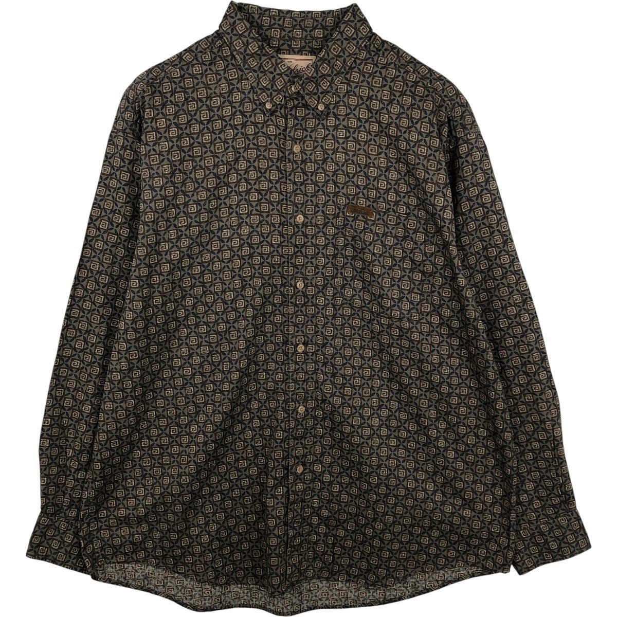 古着 ウールリッチ WOOLRICH 長袖 フランネルチェックシャツ メンズXL