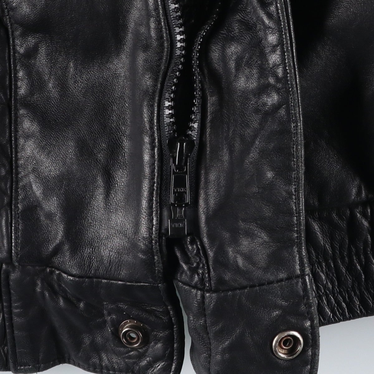 古着 WEATHERMAN レザーブルゾン カナダ製 メンズXL相当 /eaa614827