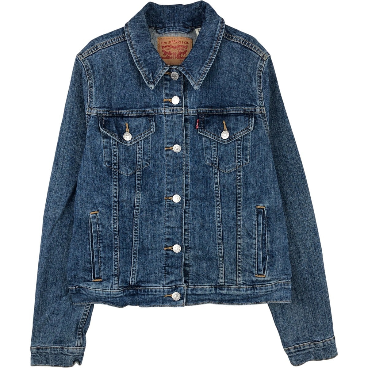 古着 リーバイス Levis デニムジャケット Gジャン メンズS相当