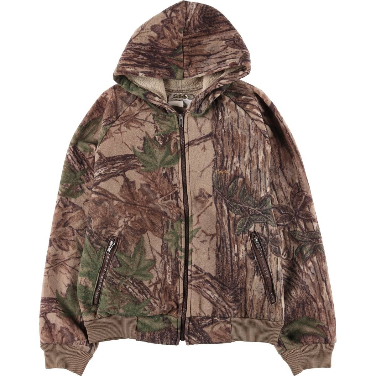 古着 70～80年代 カベラス Cabelas リアルツリーカモ フリース
