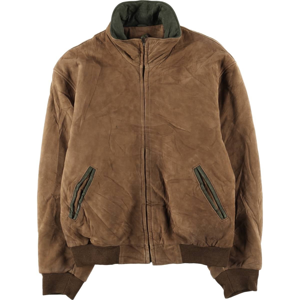 古着 80～90年代 エルエルビーン L.L.Bean 中綿入り スエードレザー