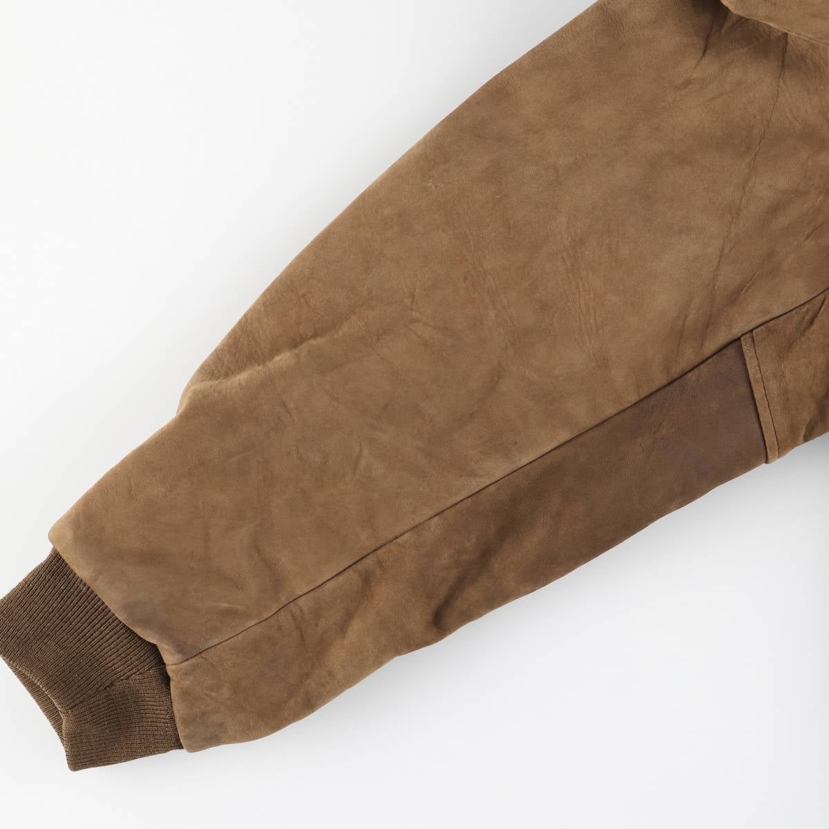 古着 80～90年代 エルエルビーン L.L.Bean 中綿入り スエードレザー