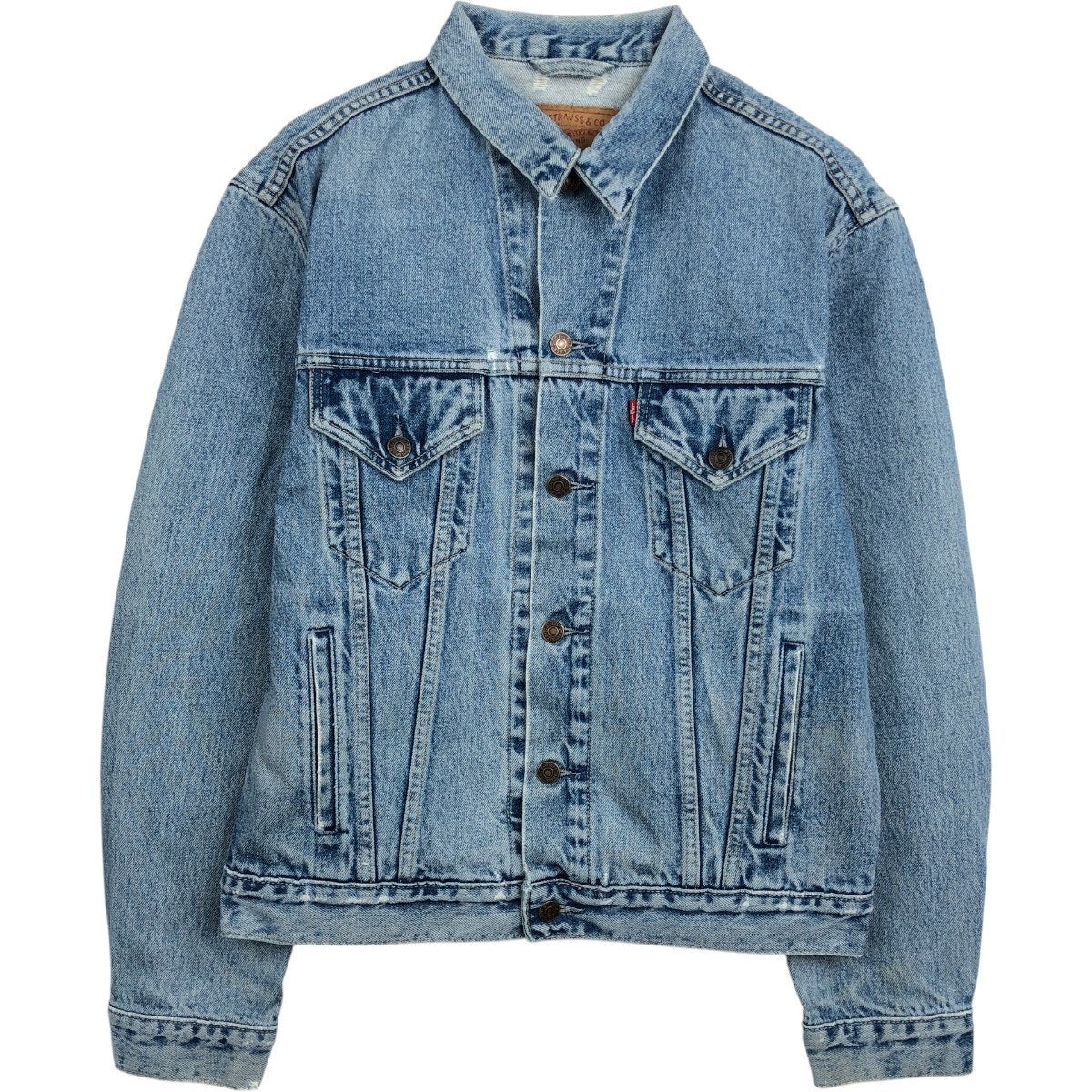 リーバイス　70503 02　90s　デニムジャケット　Gジャン　ユーロ　L. 古着 90年代 リーバイス Levis 70503 02 ユーロモデル デニム