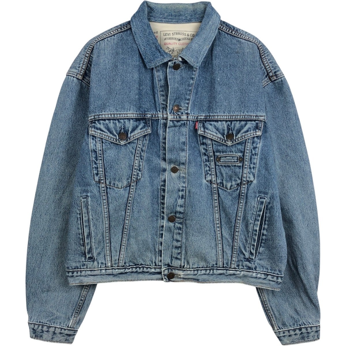 希少　89年製　Levi's リーバイス　デニムジャケット　71165 アメカジ 古着 90年代 リーバイス Levis 71165-0225 135周年モデル デニム