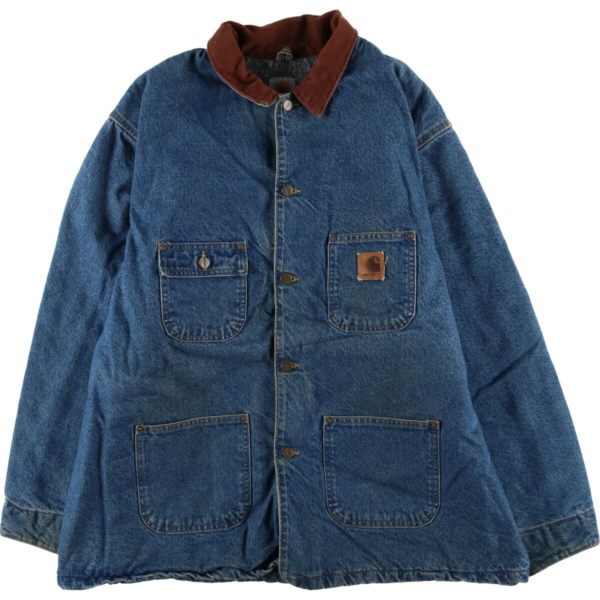 古着 00年代 カーハート Carhartt ミシガンチョアコート デニム