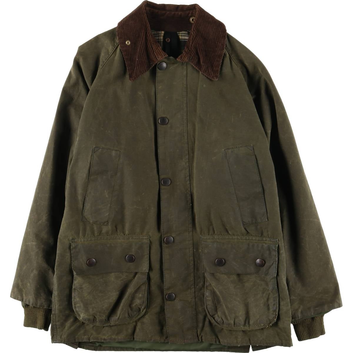 古着 90年代 バブアー Barbour BEDALE ビデイル 旧3ワラント ワックス