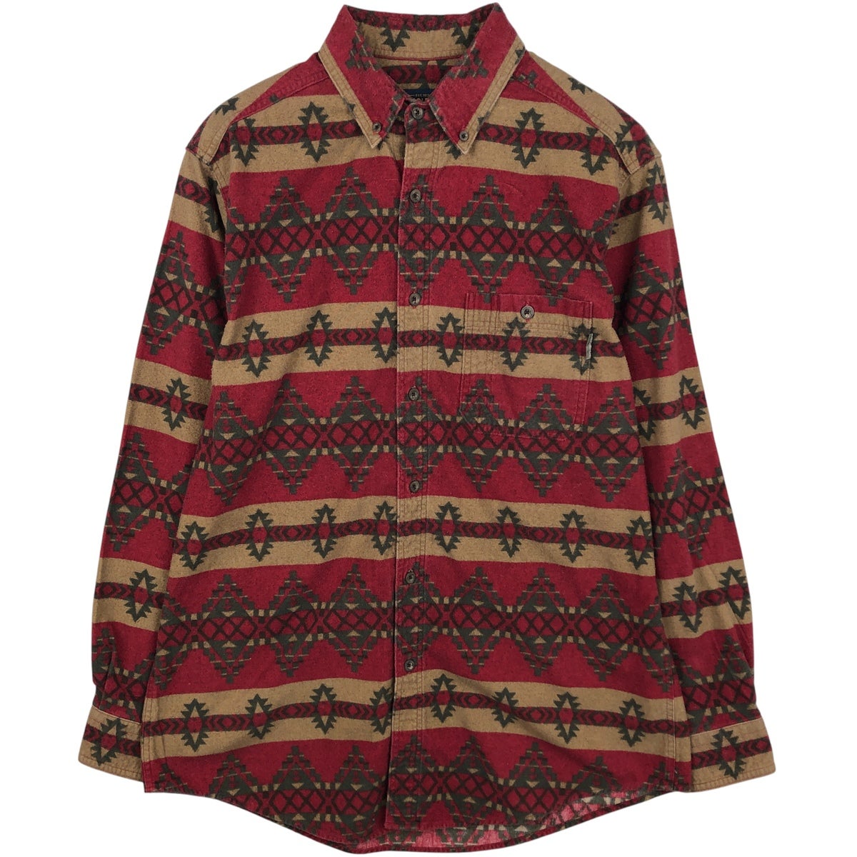 WOOL RICH チェックシャツ ビンテージ ユニセックス メンズ WOOLRICH（ウールリッチ） 古着 00年代 長袖 フランネルチェックシャツ