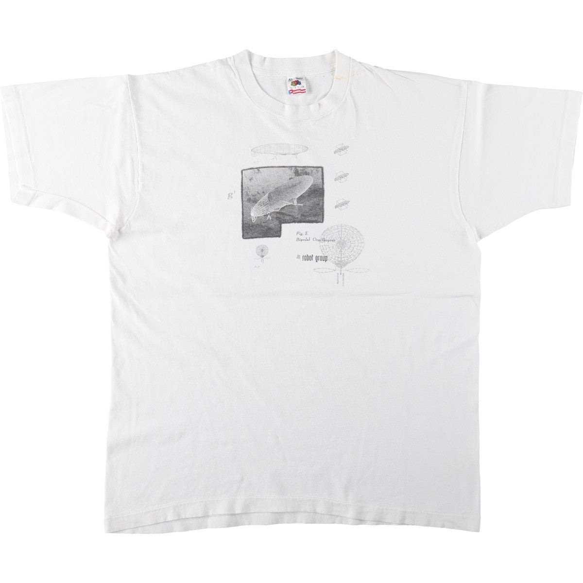 古着 90年代 フルーツオブザルーム FRUIT OF THE LOOM プリントTシャツ