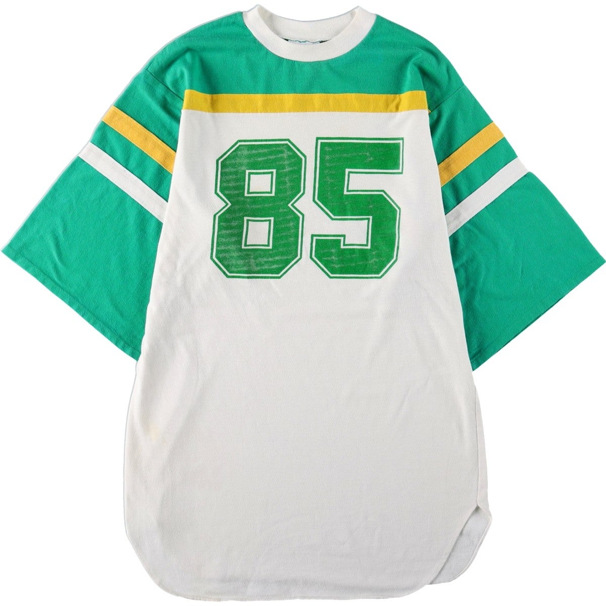 古着 90年代 DIAMOND 五分袖 フットボールTシャツ USA製 メンズL相当