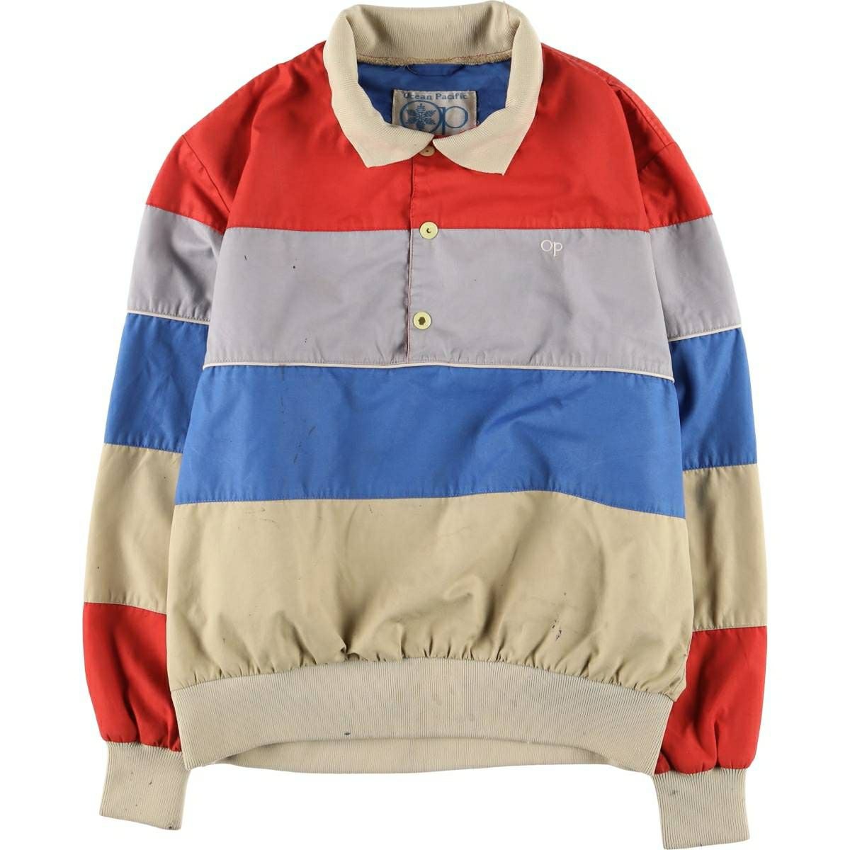 古着 90～00年代 オーシャンパシフィック Ocean pacific 半袖 オープン