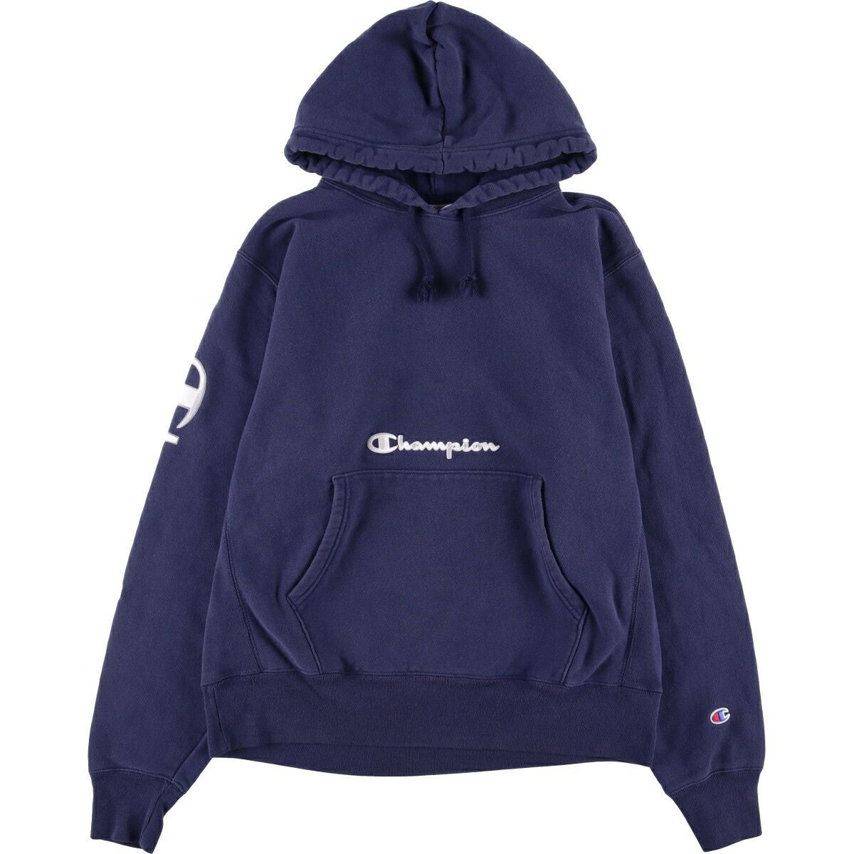 古着 チャンピオン Champion REVERSE WEAVE リバースウィーブ スウェットプルオーバーパーカー メンズL相当/eaa595016 古着 チャンピオン Champion REVERSE WEAVE リバースウィーブ