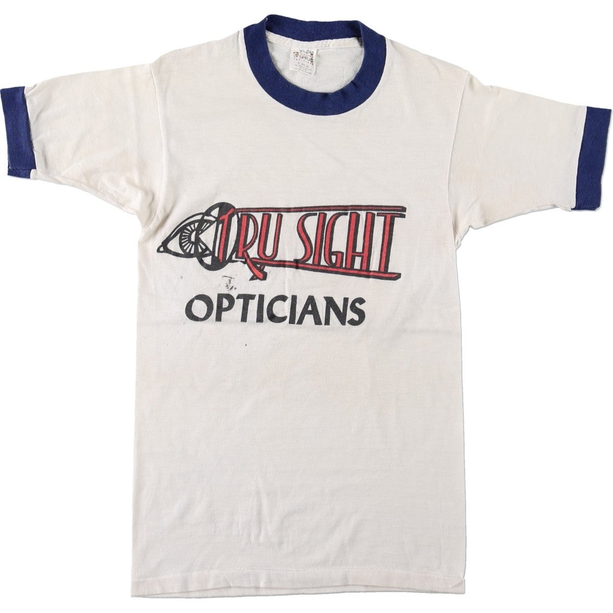 古着 70年代～ MAYO SPRUCE リンガーTシャツ USA製 レディースS相当