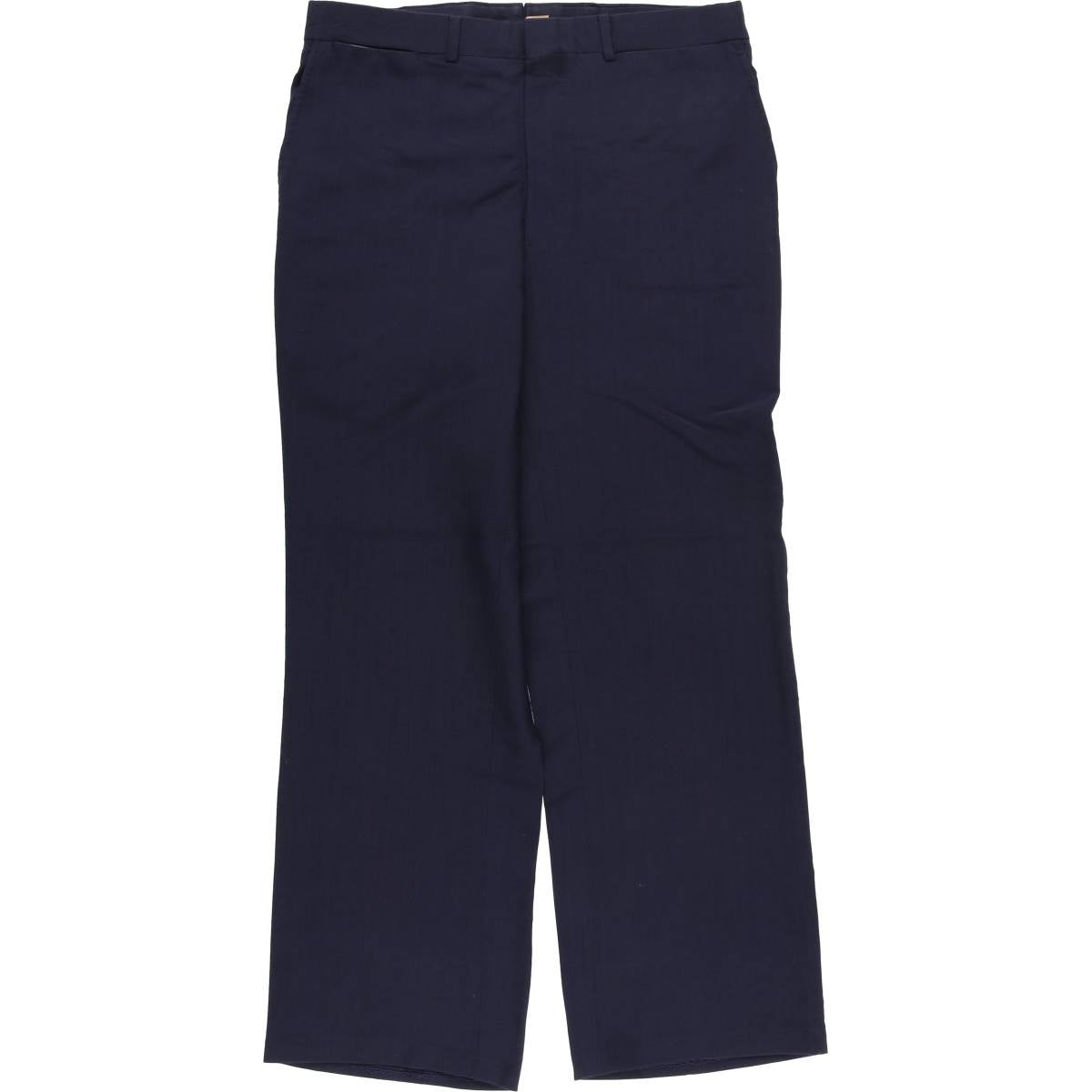 古着 90年代 ランズエンド LANDS END ツータック ウールパンツ