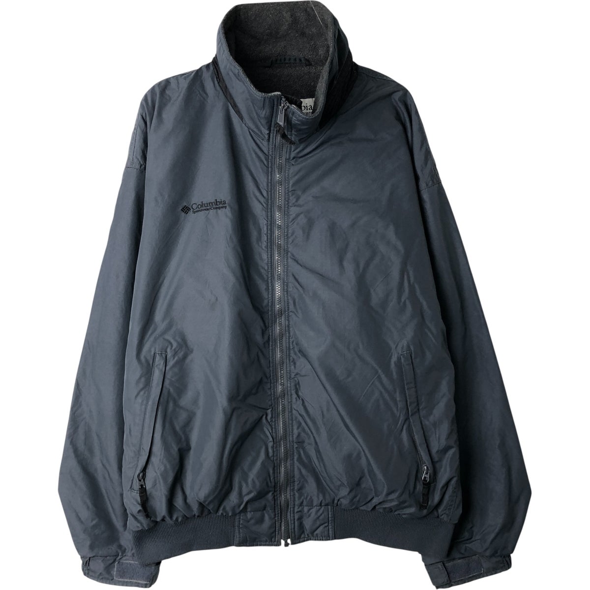 古着 80年代 コロンビア Columbia 紺タグ フィッシングベスト メンズL