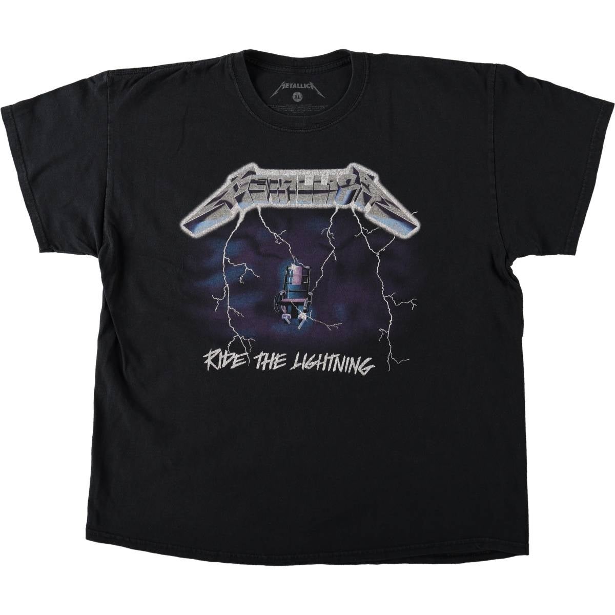 古着 METALLICA メタリカ バンドTシャツ バンT メンズXL相当