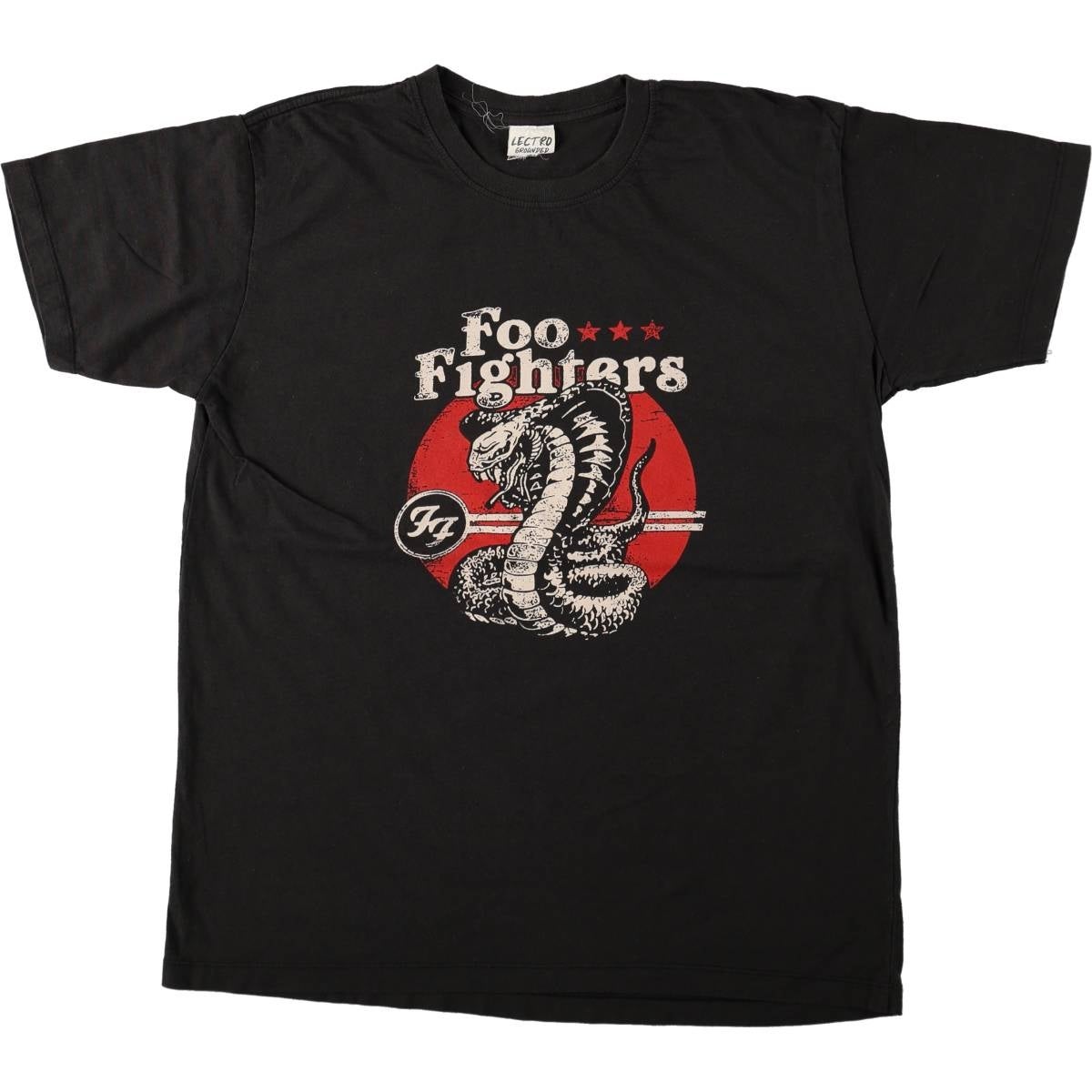 古着 Foo Fighters フーファイターズ バンドTシャツ バンT メンズL相当