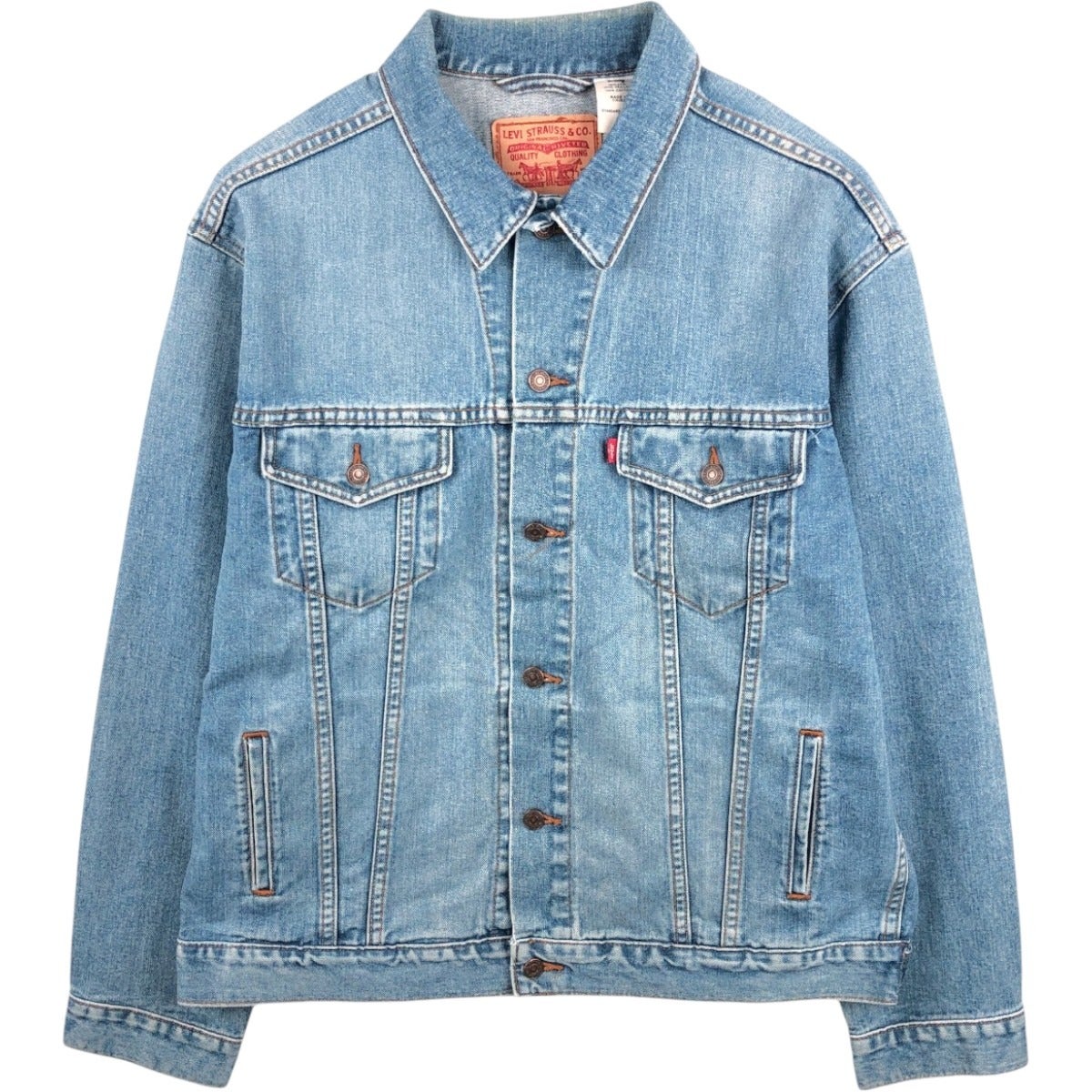 古着 リーバイス Levis 75515-0212 オレンジタブ デニムジャケット G