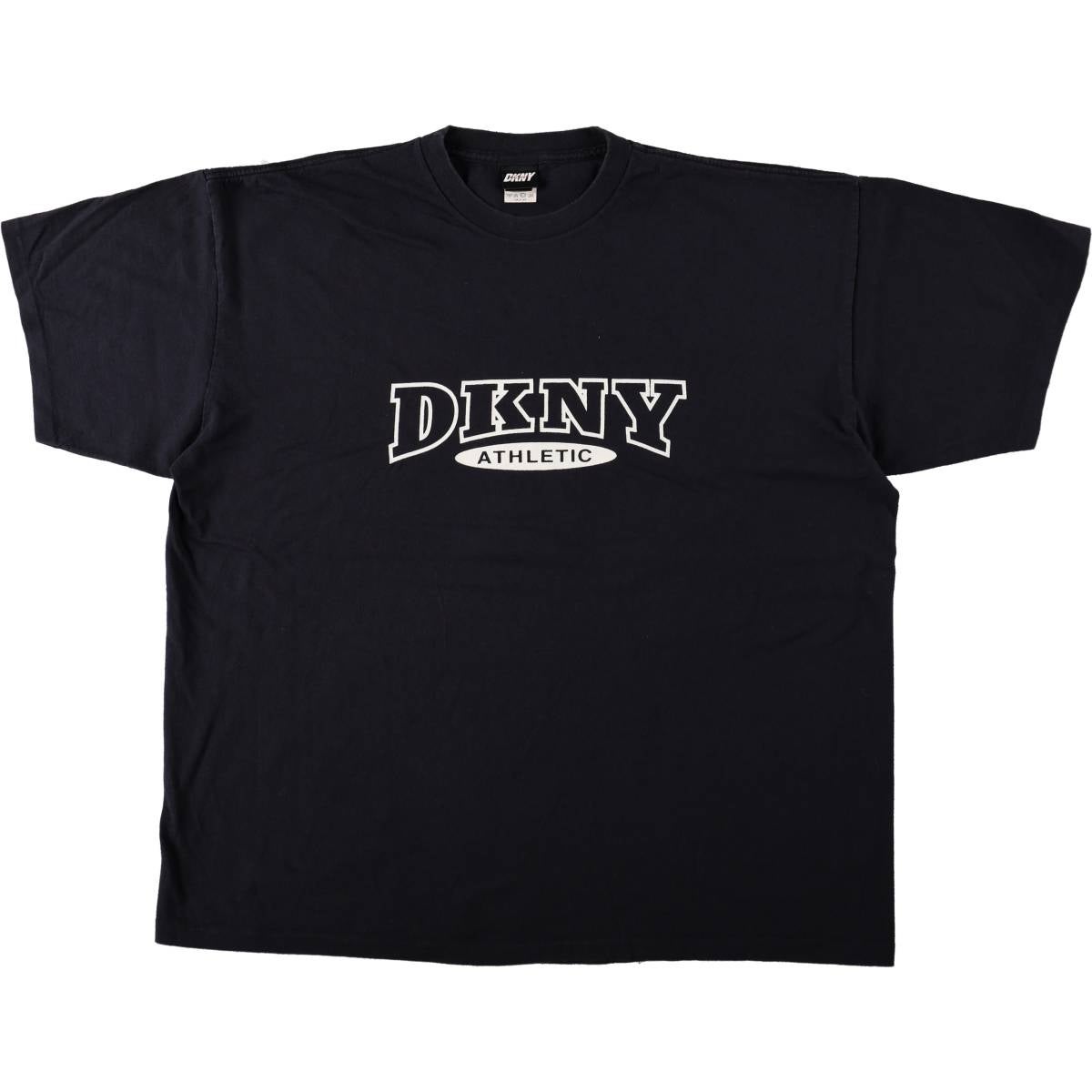90-00s DKNY ダナキャラン ニューヨーク シルク ノーカラー ブラウス