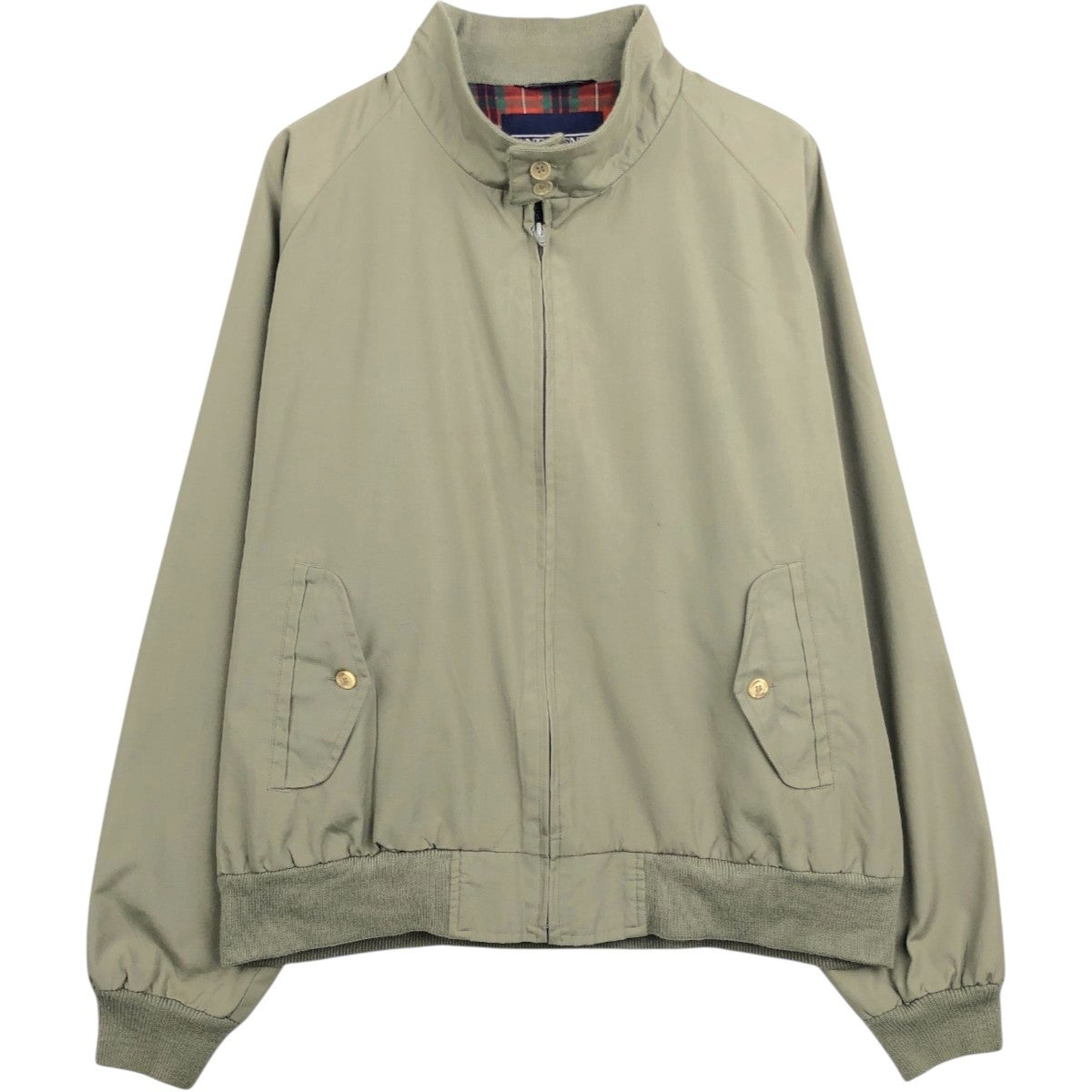 古着 90年代 ランズエンド LANDS END ヘンリーネック 半袖 ボーダーT