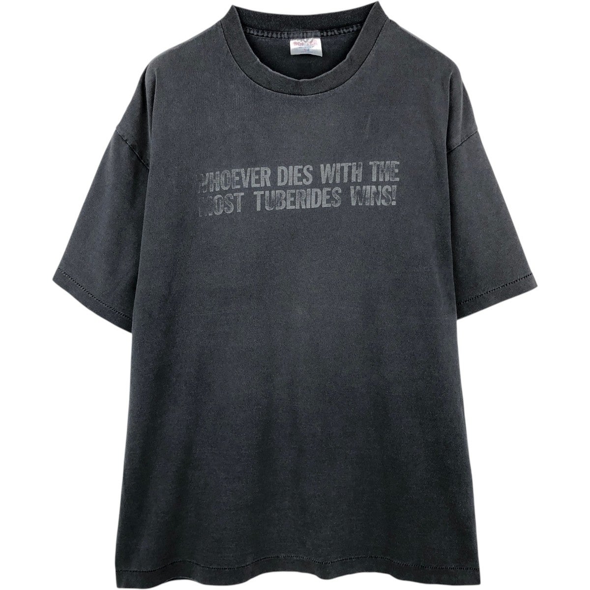 古着 90年代 ソフティ SOF TEE メッセージプリントTシャツ USA製