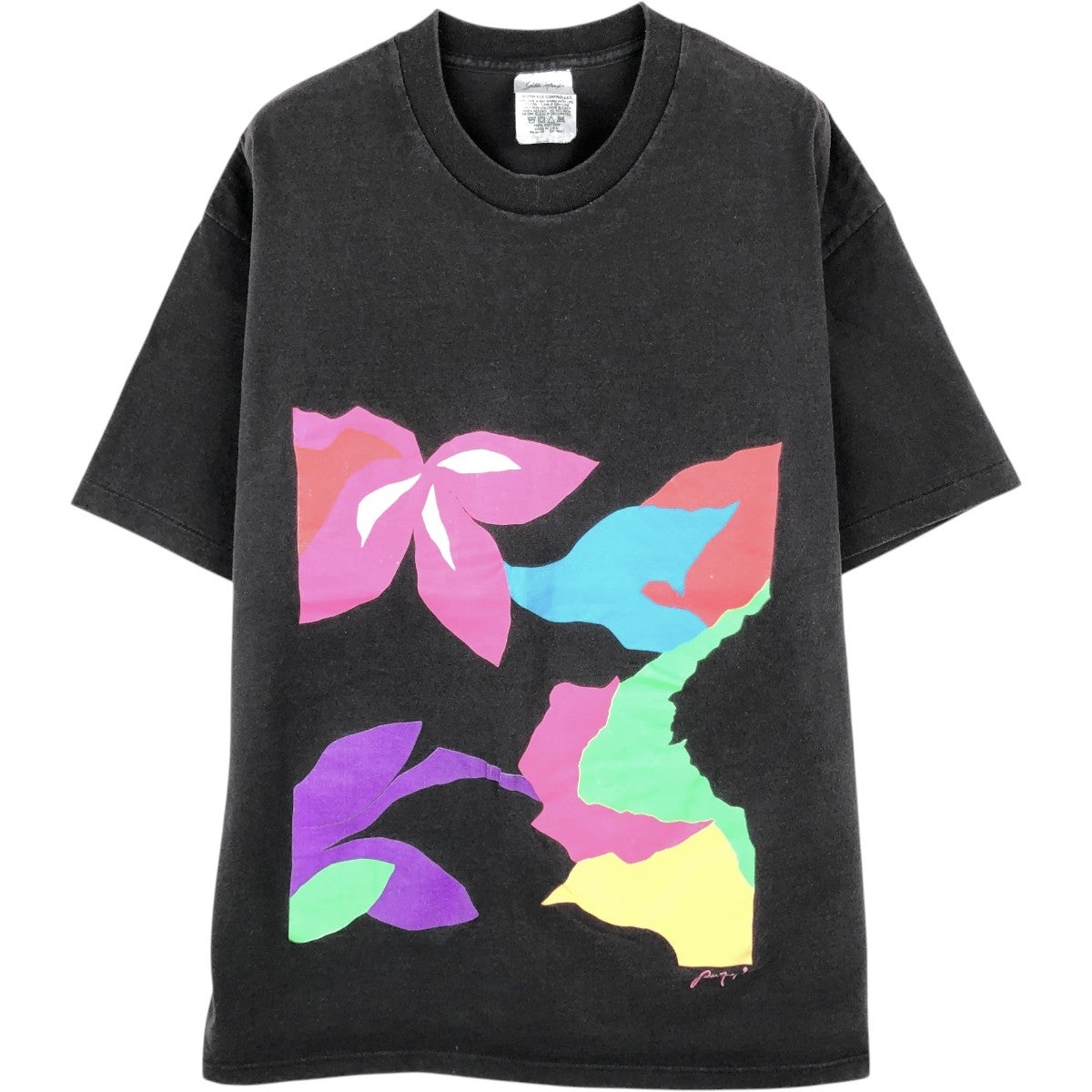 古着 90年代 UTILITY ボーダーTシャツ USA製 メンズL相当 ヴィンテージ