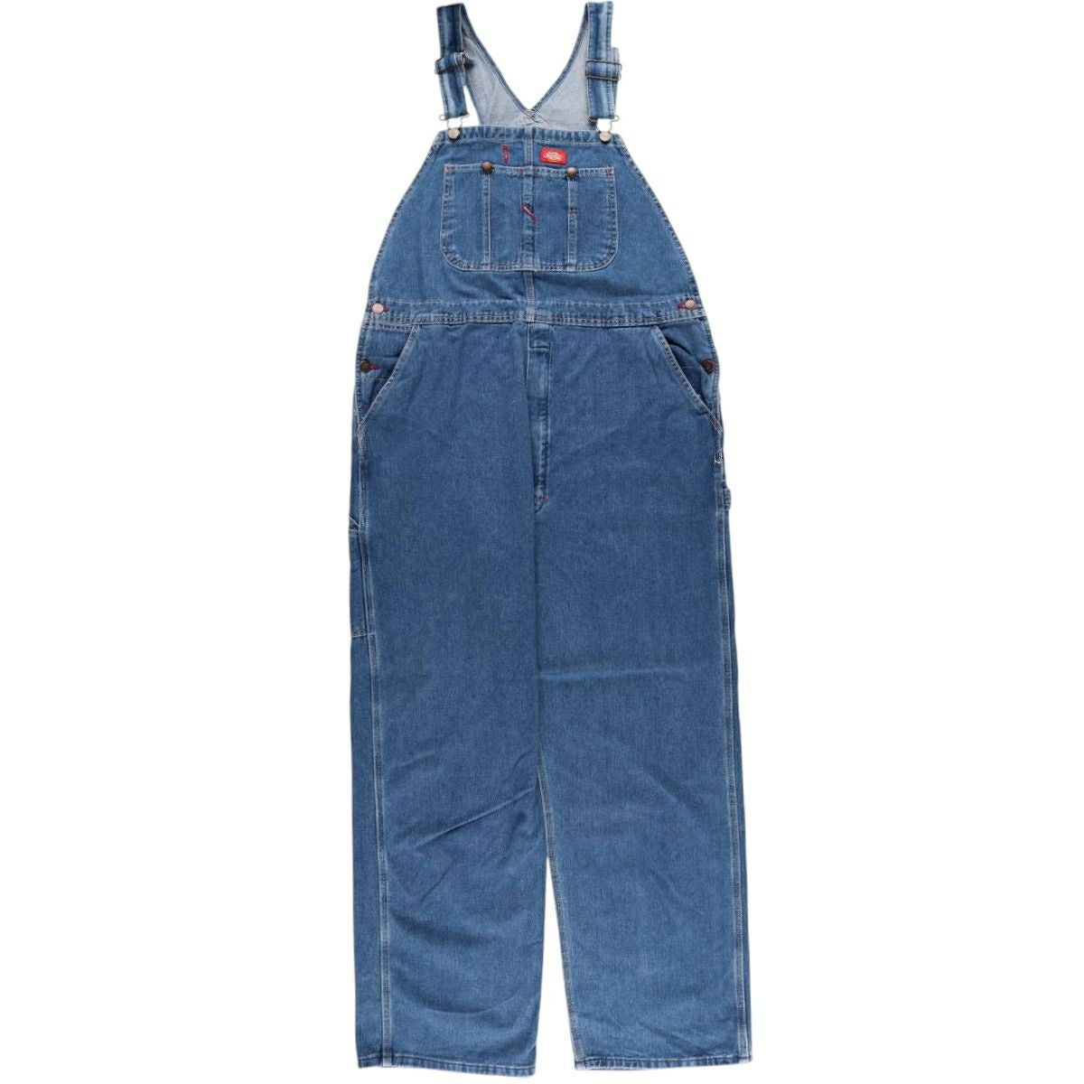 古着 ビッグサイズ ディッキーズ Dickies ストライプ柄 ヒッコリー