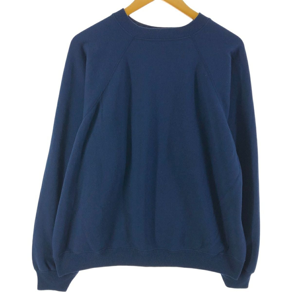90年代 USA製 Hanes Her Way ヘインズ 無地スウェット ホワイト(レディース XL)中古 古着 X6793 古着 90年代 ヘインズ Hanes HER WAY 無地 ブランクスウェットシャツ
