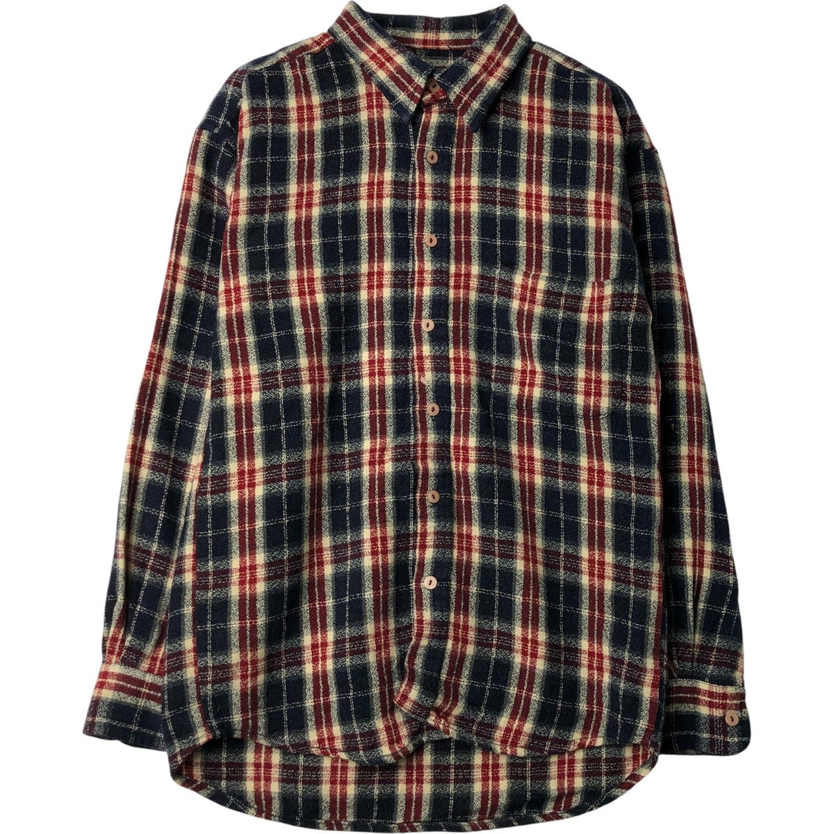 古着 アメリカンイーグル AMERICAN EAGLE OUTFITTERS 長袖 フランネルチェックシャツ メンズS相当/eaa595405 古着 アメリカンイーグル AMERICAN EAGLE OUTFITTERS 長袖 フランネル