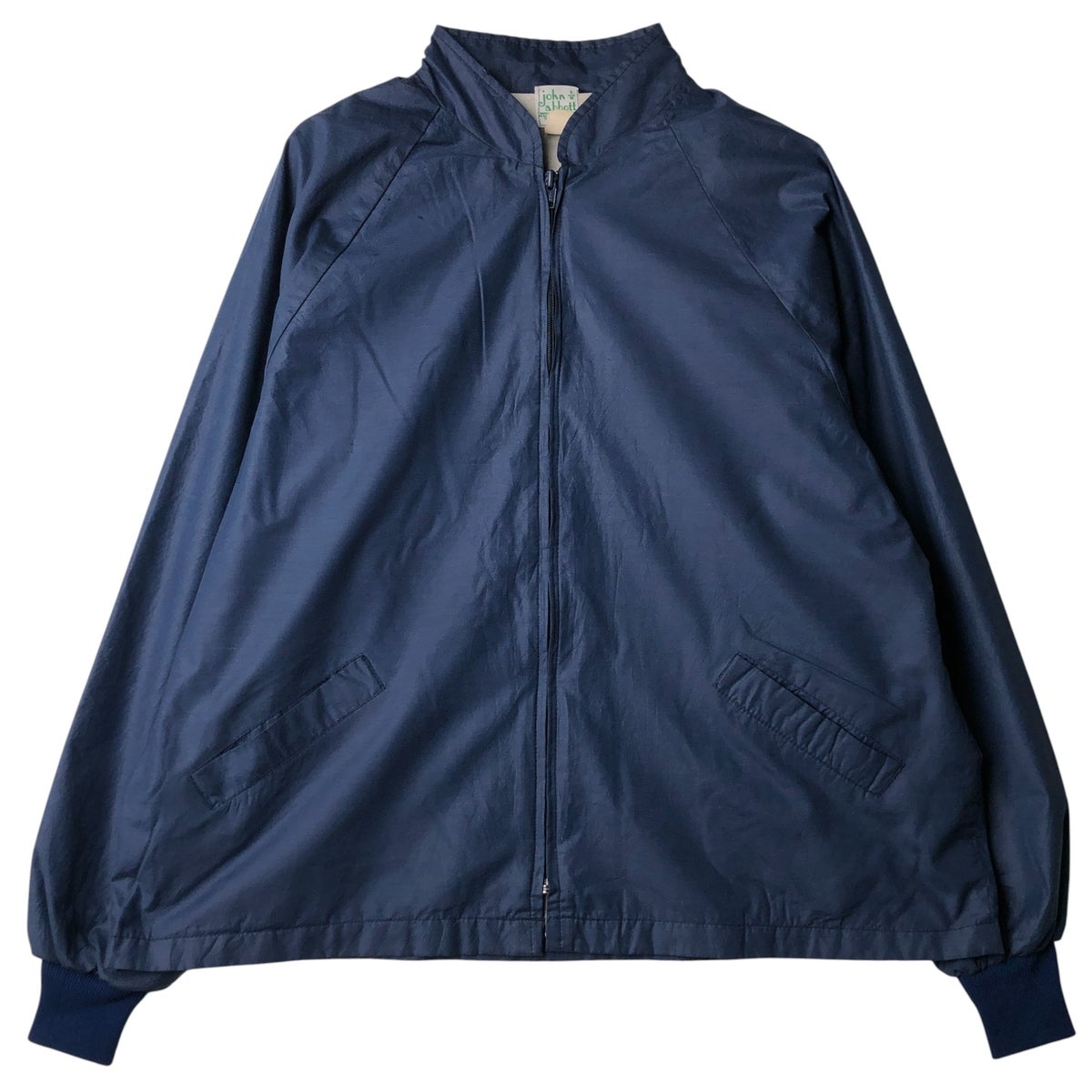 古着 80～90年代 SURF STYLE 総柄 ハーフジップ ウインドブレーカー