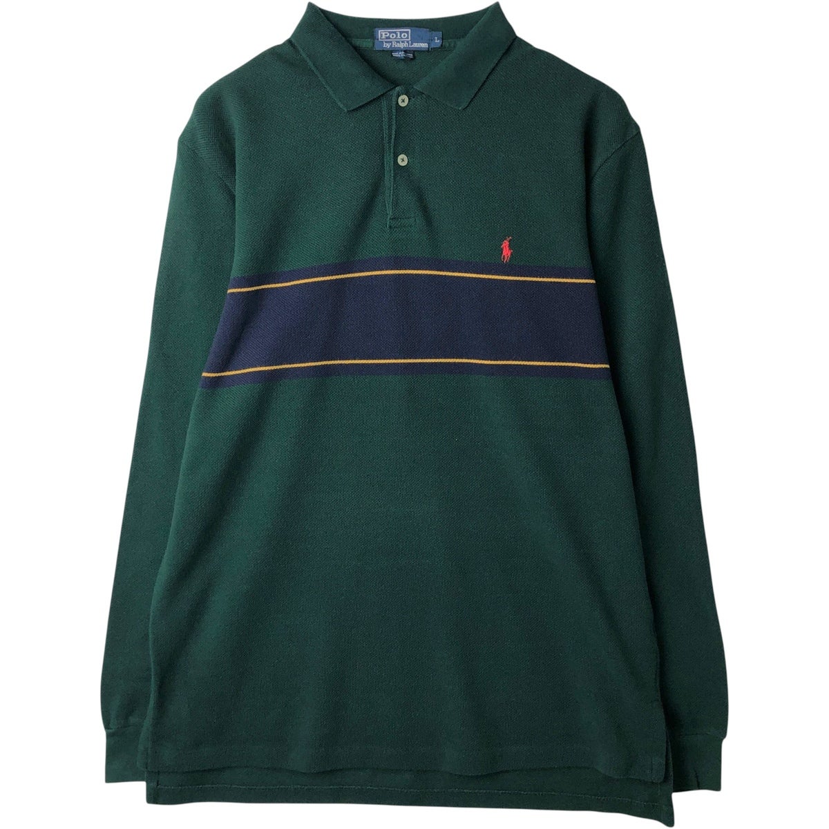 古着 ラルフローレン Ralph Lauren POLO by Ralph Lauren 長袖 ポロシャツ メンズL相当/eaa590467 古着 ラルフローレン Ralph Lauren POLO by Ralph Lauren 長袖