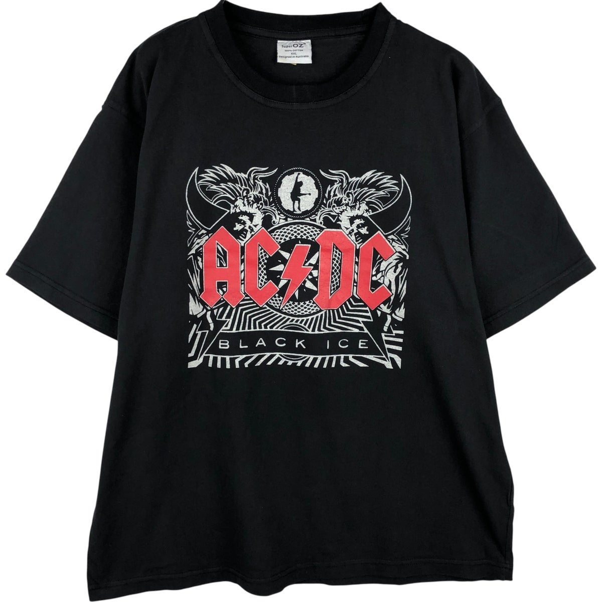 古着 SuperOZ AC/DC エーシーディーシー バンドTシャツ バンT メンズ