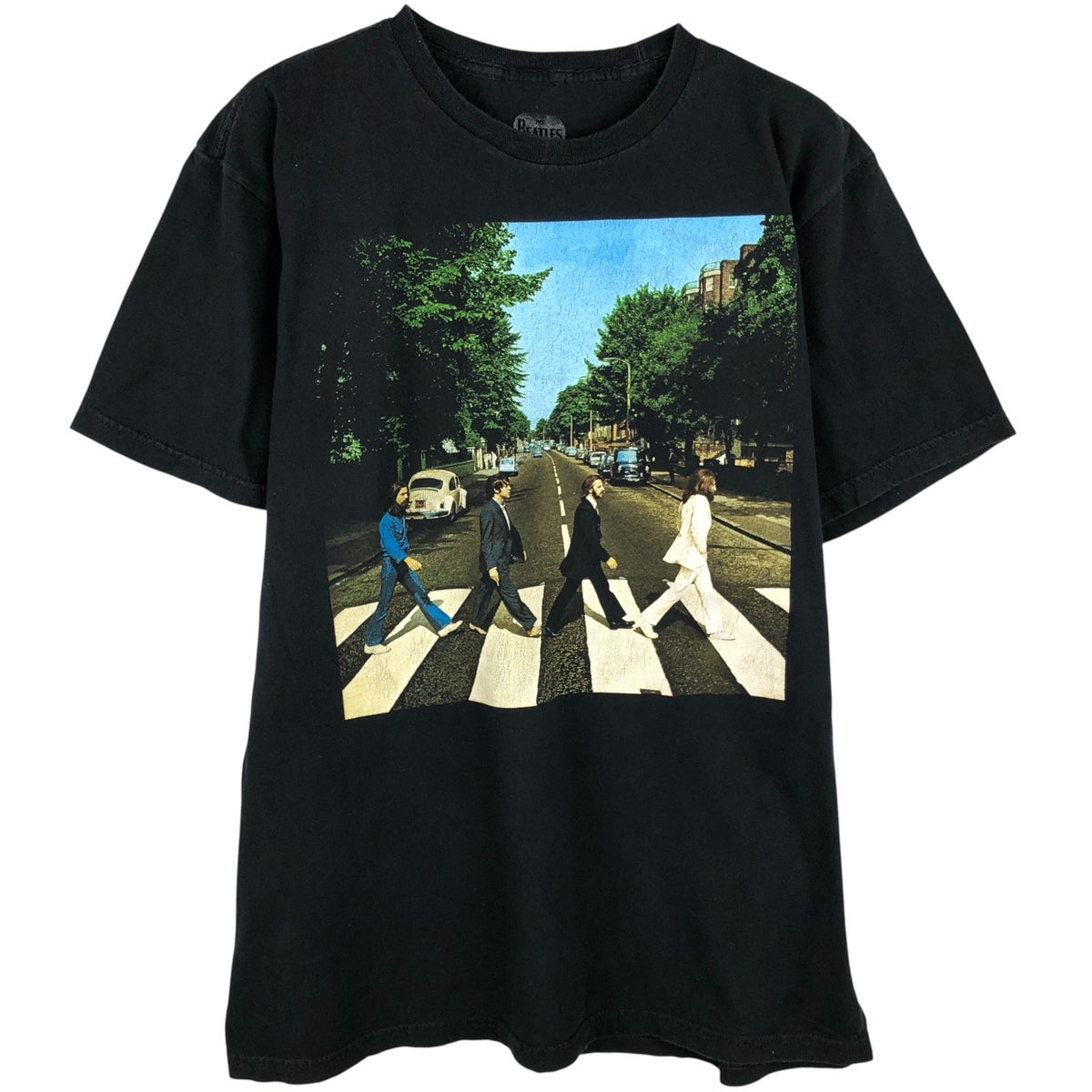 古着 THE BEATLES ビートルズ バンドTシャツ バンT メンズXL相当
