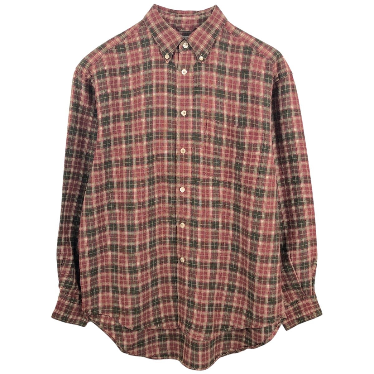 古着 90年代 ギャップ GAP オールドギャップ チェック柄 半袖 オープン
