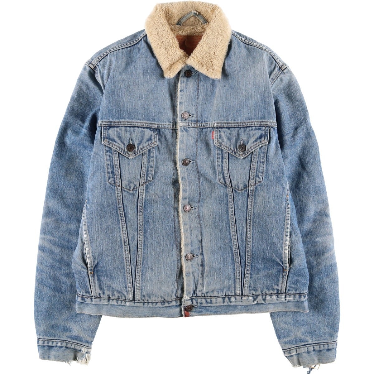 古着 リーバイス Levi's 中綿入り デニムボアジャケット メンズM相当/eaa615991 古着 リーバイス Levis 中綿入り デニムボアジャケット メンズM相当