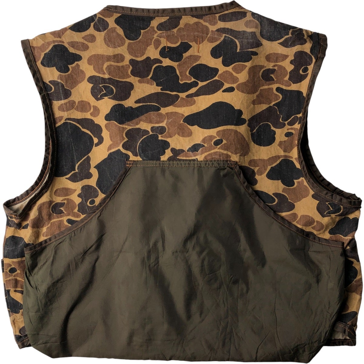古着 70年代 SAFTBAK 迷彩柄 ダックハンターカモ ハンティングベスト