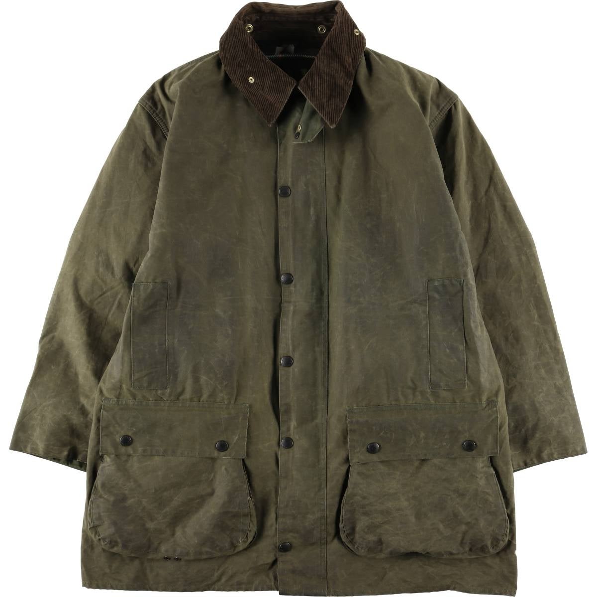古着 80年代 バブアー Barbour BEDALE ビデイル 2ワラント ワックス