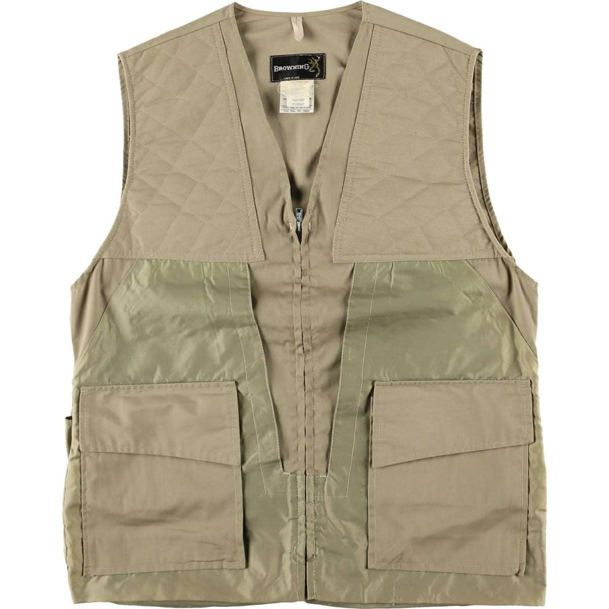 古着 80年代 BROWNING ハンティングベスト USA製 メンズM相当