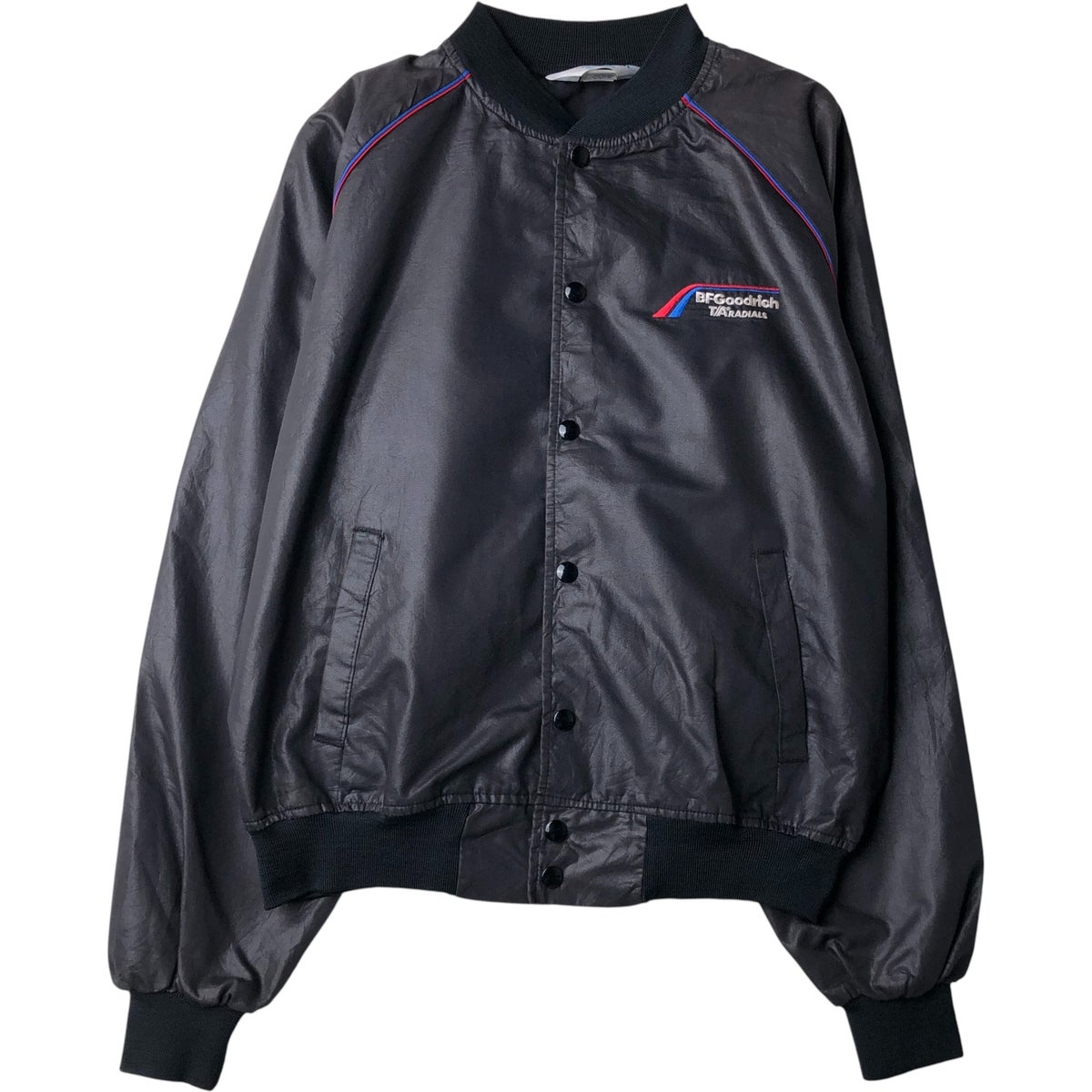 古着 80～90年代 SURF STYLE 総柄 ハーフジップ ウインドブレーカー